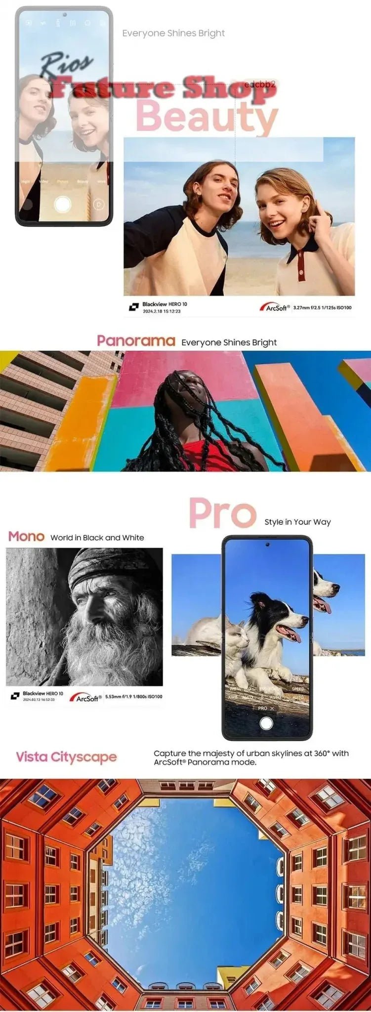 Blackview HERO 10 Smartphone 6.9 inch - Rios Future Shop