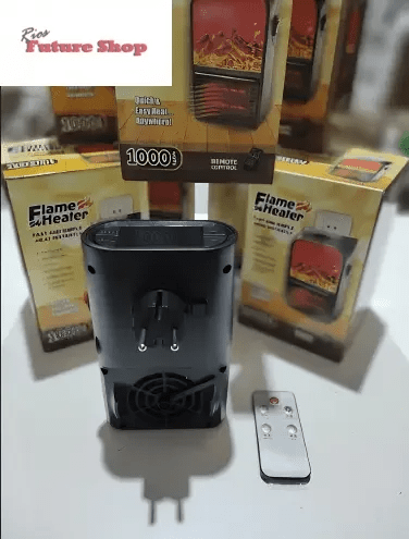 Calefactor chimenea con mando 1000 Watts - Rios Future Shop