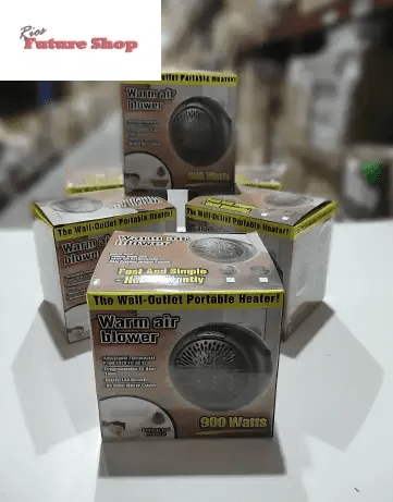 Calefactor Redondo Portátil 900 Watts - Rios Future Shop
