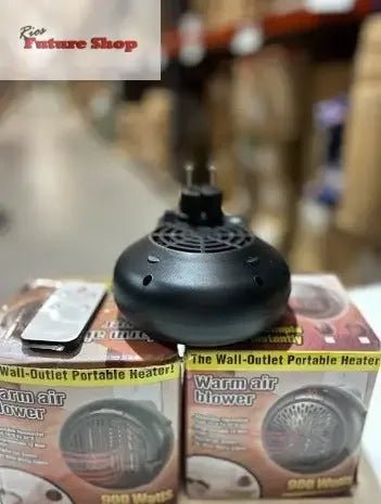 Calefactor Redondo Portátil 900 Watts - Rios Future Shop
