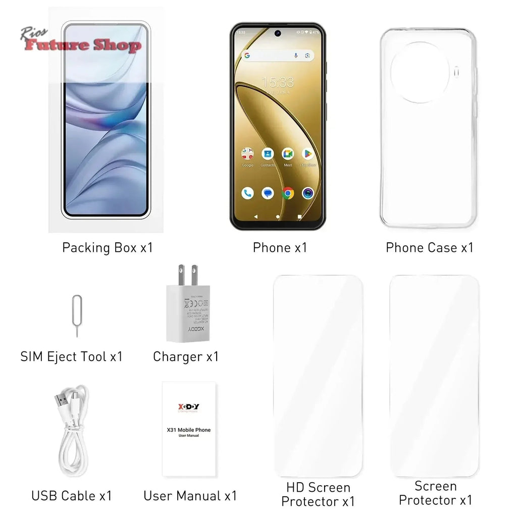 Cell phone,6.5 inch,3GB RAM,64GB ROM - Rios Future Shop