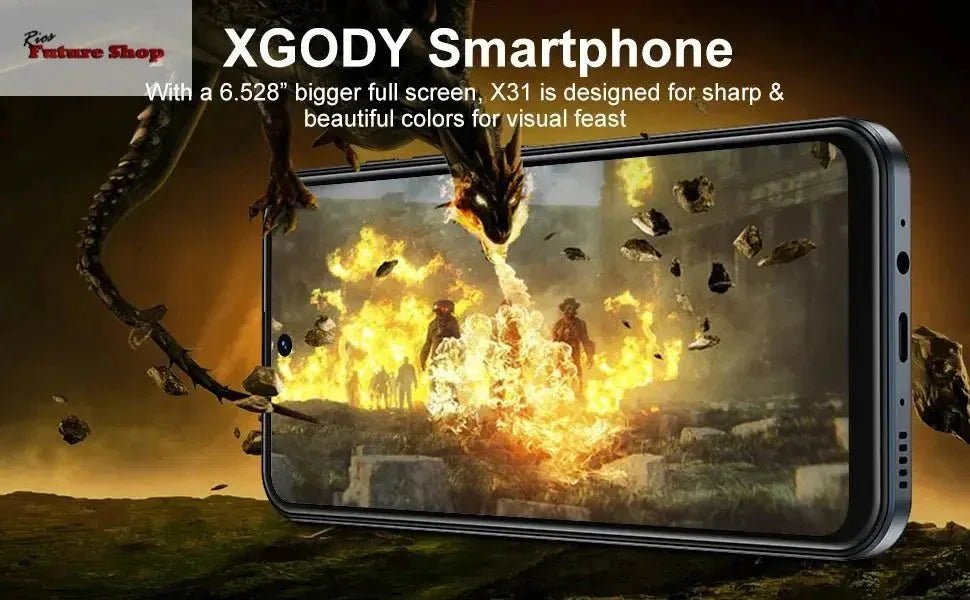 Cell phone,6.5 inch,3GB RAM,64GB ROM - Rios Future Shop