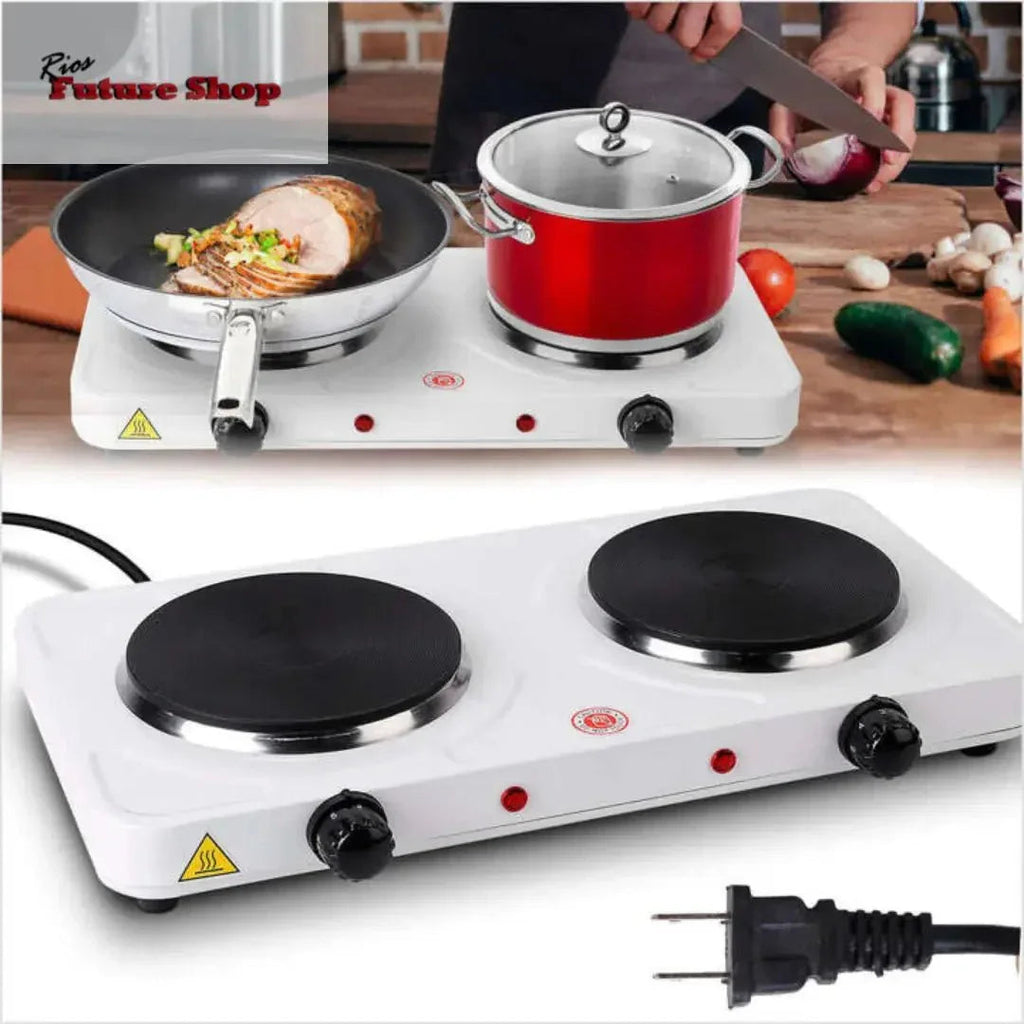Cocina Eléctrica Portátil Doble - Rios Future Shop