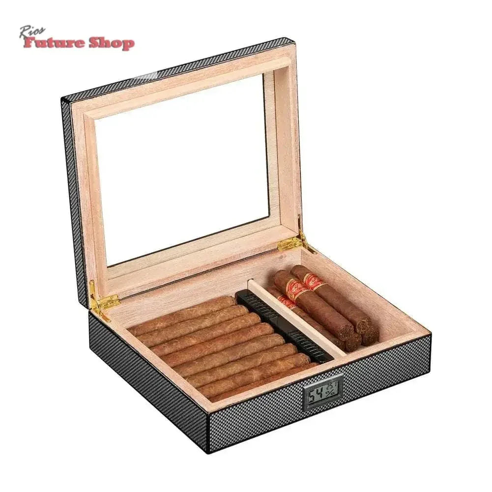 Cohiba Cedar Wood Travel Humidor - Rios Future Shop