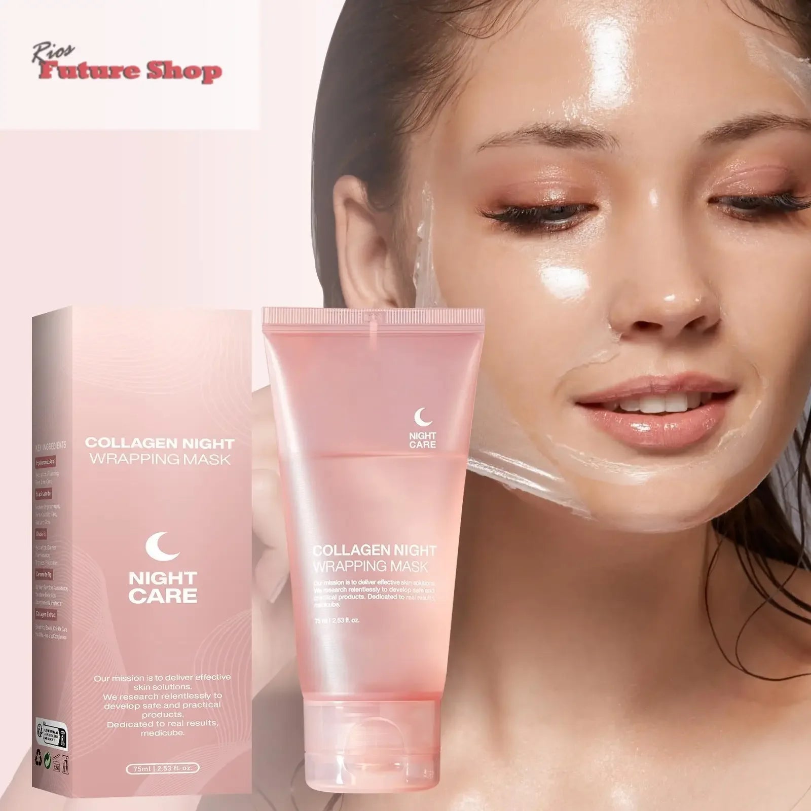Collagen Mask after Microblading Eyebrow Lips Body 10g - Rios Future Shop