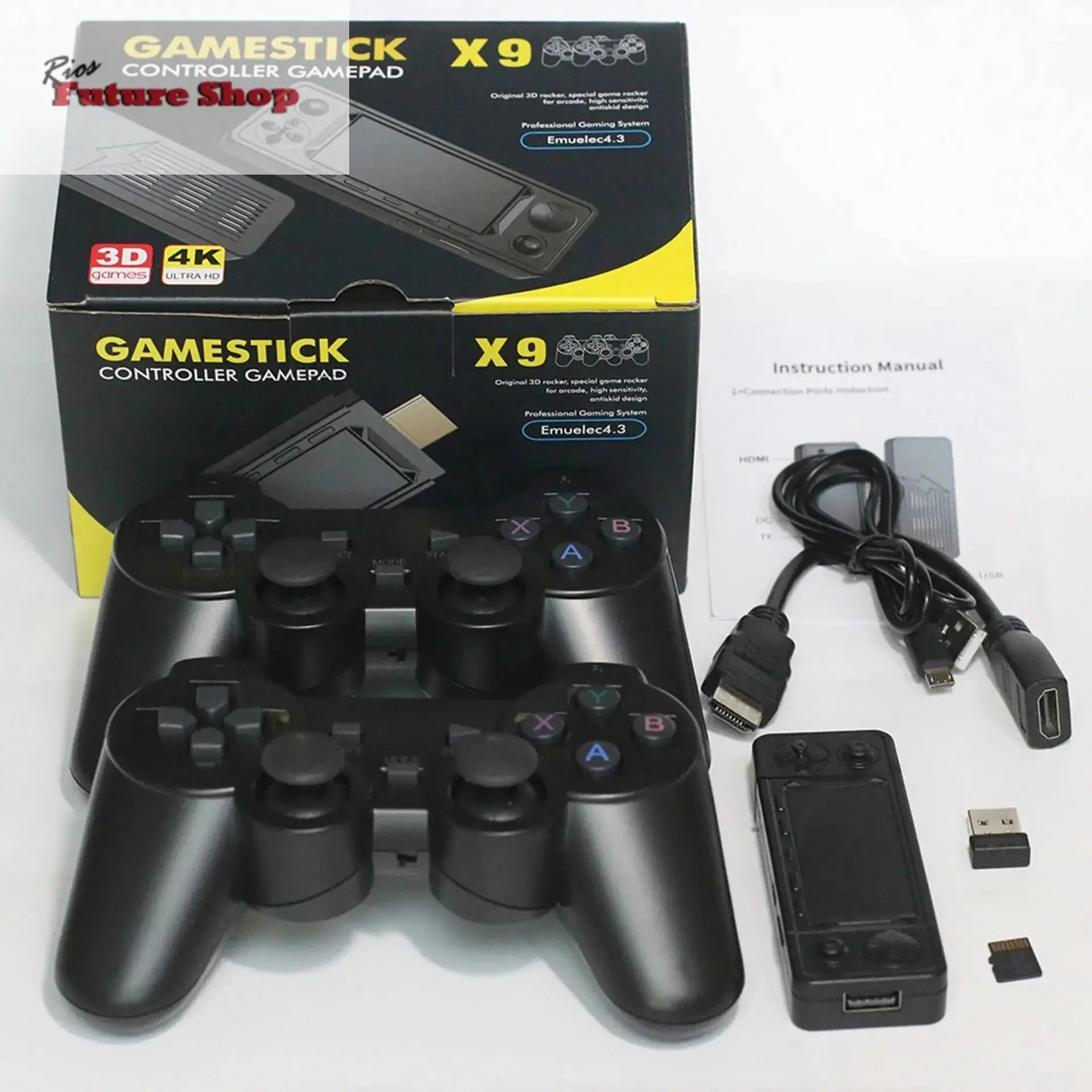 Consola de jogos X9 HD Home - Rios Future Shop