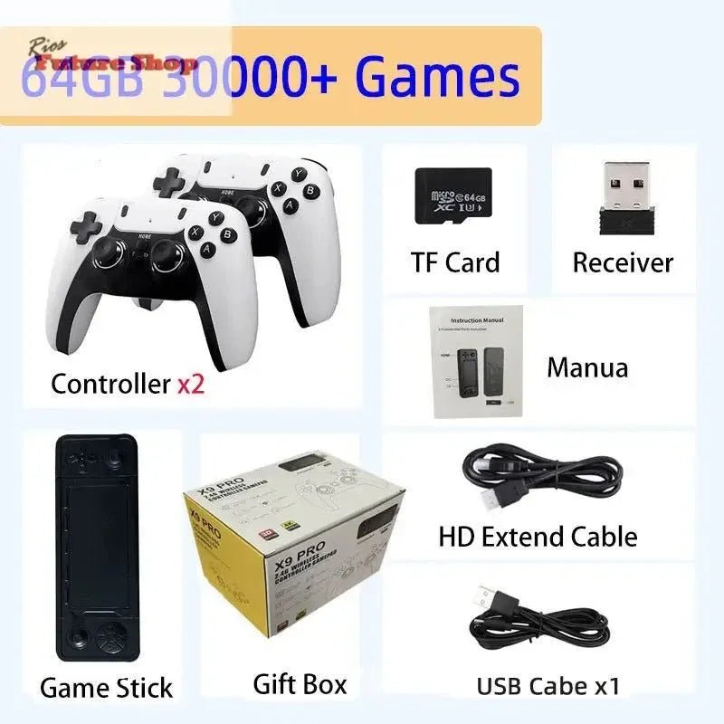 Consola de jogos X9 HD Home - Rios Future Shop
