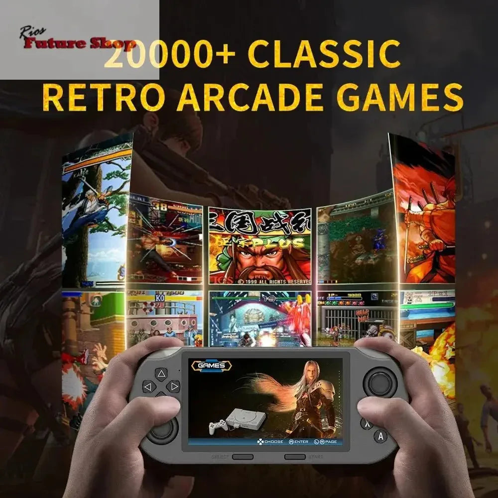 Console de jogos portátil retro - Rios Future Shop