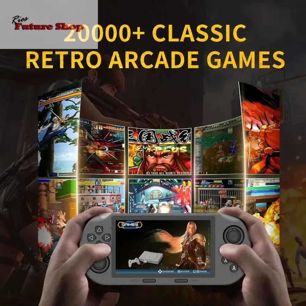 Console de jogos portátil retro - Rios Future Shop