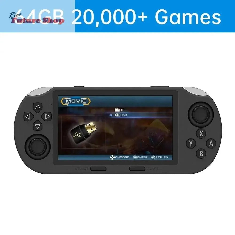 Console de jogos portátil retro - Rios Future Shop