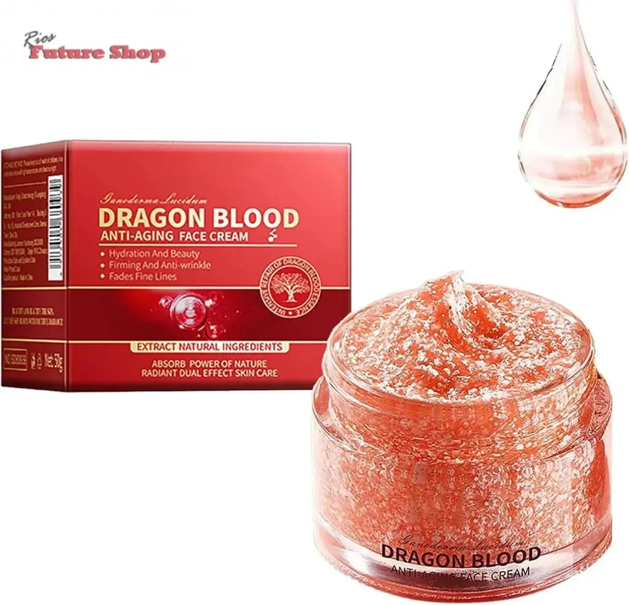 Crema de Cara Antiedad Sangre de Dragon 50g - Rios Future Shop