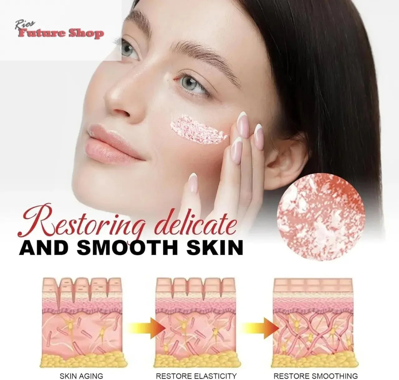 Crema de Cara Antiedad Sangre de Dragon 50g - Rios Future Shop