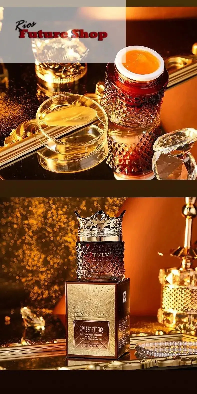 CREMA FACIAL ANTIARRUGAS CON CAVIAR PROXILANO 50ML - Rios Future Shop