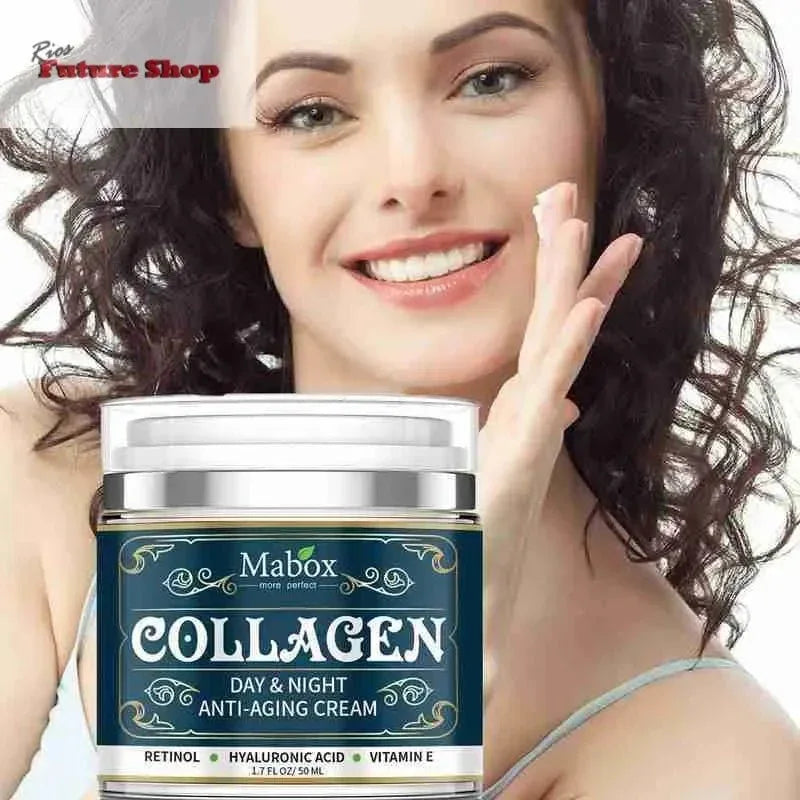 Creme facial hidratante de colagénio - Rios Future Shop