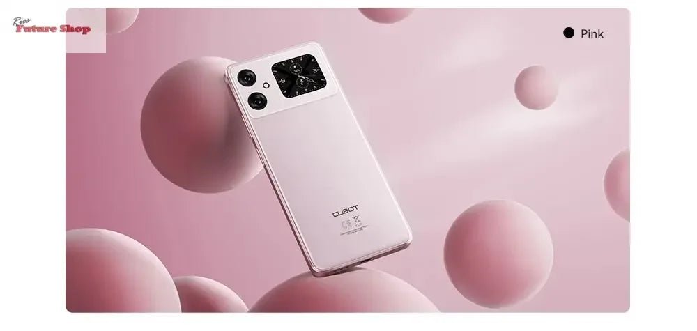 Cubot A20 4G Smart Phone Android 14 12GB(4GB+8GB Extend)+128GB 90Hz 6.745" HD+Display Face ID 5100mAh Cellphone - Rios Future Shop