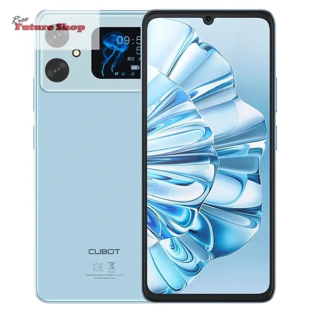 Cubot A20 4G Smart Phone Android 14 12GB(4GB+8GB Extend)+128GB 90Hz 6.745" HD+Display Face ID 5100mAh Cellphone - Rios Future Shop
