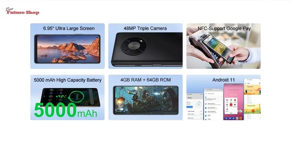 Cubot-MAX-3-Smartphone-6.95_-Ultra-Large-Screen-48MP-Triple-Camera-Cellphone-5000mAh-Battery-Celular-NFC-64GB-ROM-Android-11-OTG-DSersUSA-100014728 - Rios Future Shop