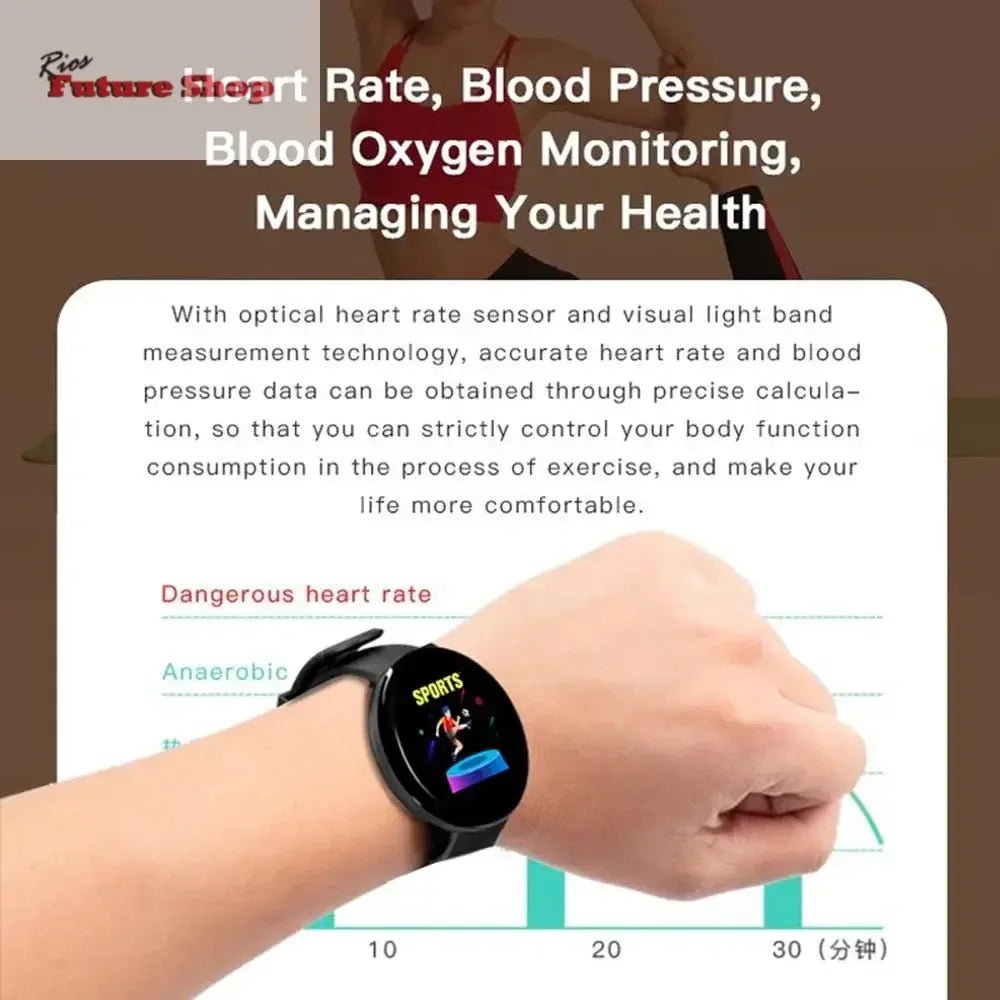 D18 Smart Watch for IOS Android - Rios Future Shop
