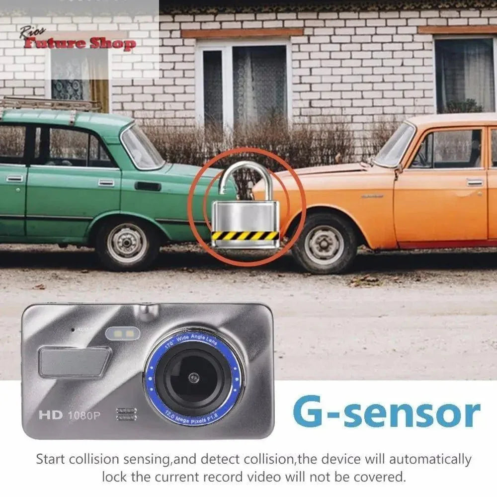 Dash Dual Cam Car DVR Camera Full HD 1080P - Rios Future Shop