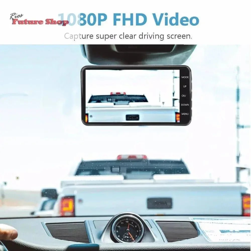 Dash Dual Cam Car DVR Camera Full HD 1080P - Rios Future Shop