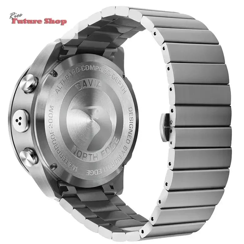 Designer Smartwatch. Luxury and Design in Metal - Rios Future Shop