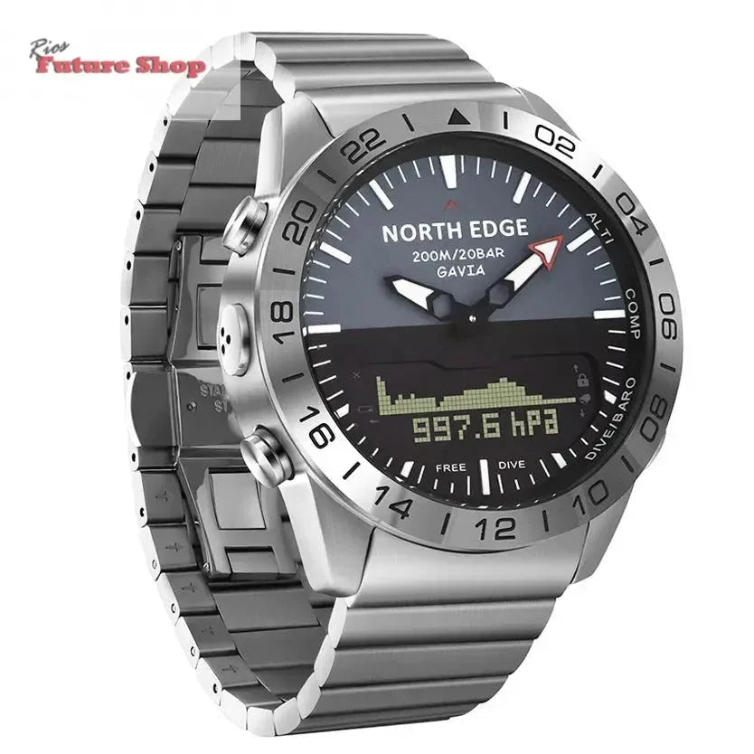 Designer Smartwatch. Luxury and Design in Metal - Rios Future Shop