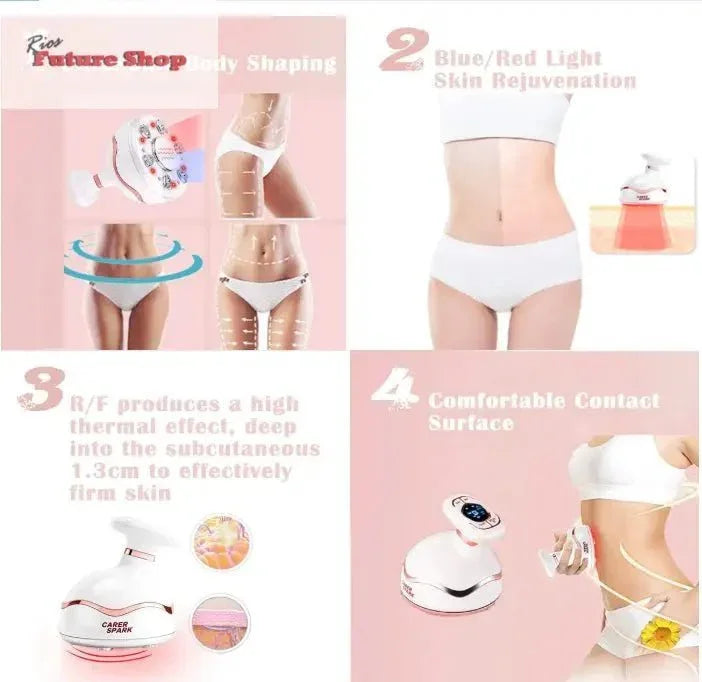 Dispositivo de beleza ultrassónico ultra-som 6 em 1 - Rios Future Shop