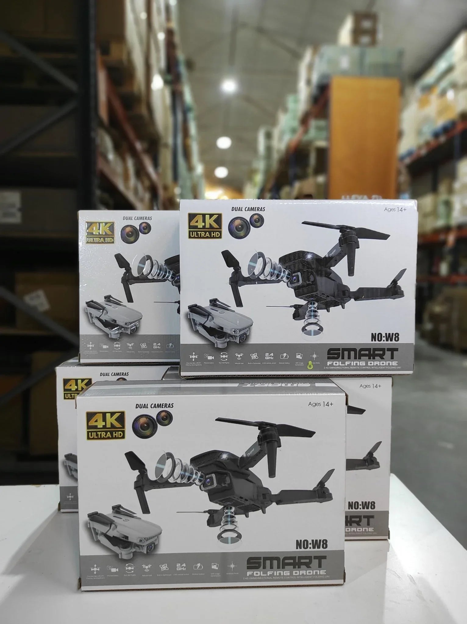 Drone 4K Cam + Pack Case - Rios Future Shop