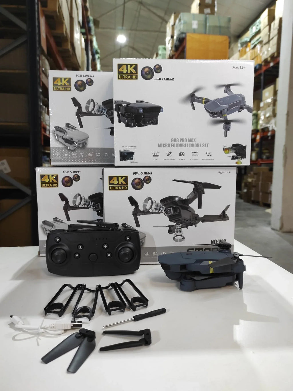 Drone 4K Cam + Pack Case - Rios Future Shop