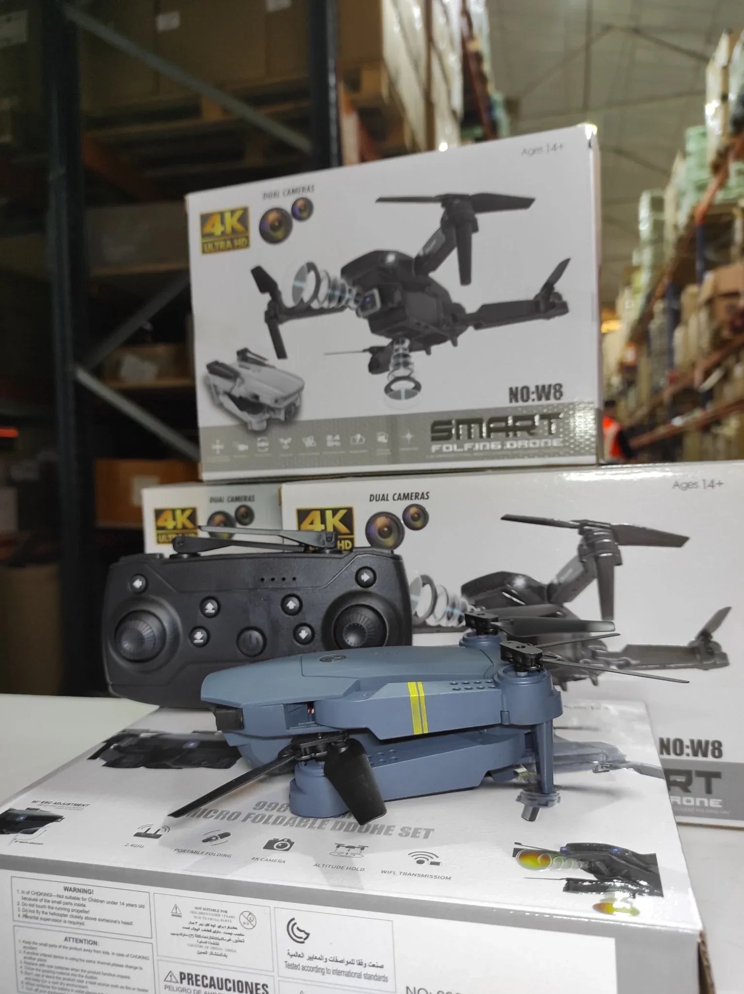 Drone 4K Cam + Pack Case - Rios Future Shop