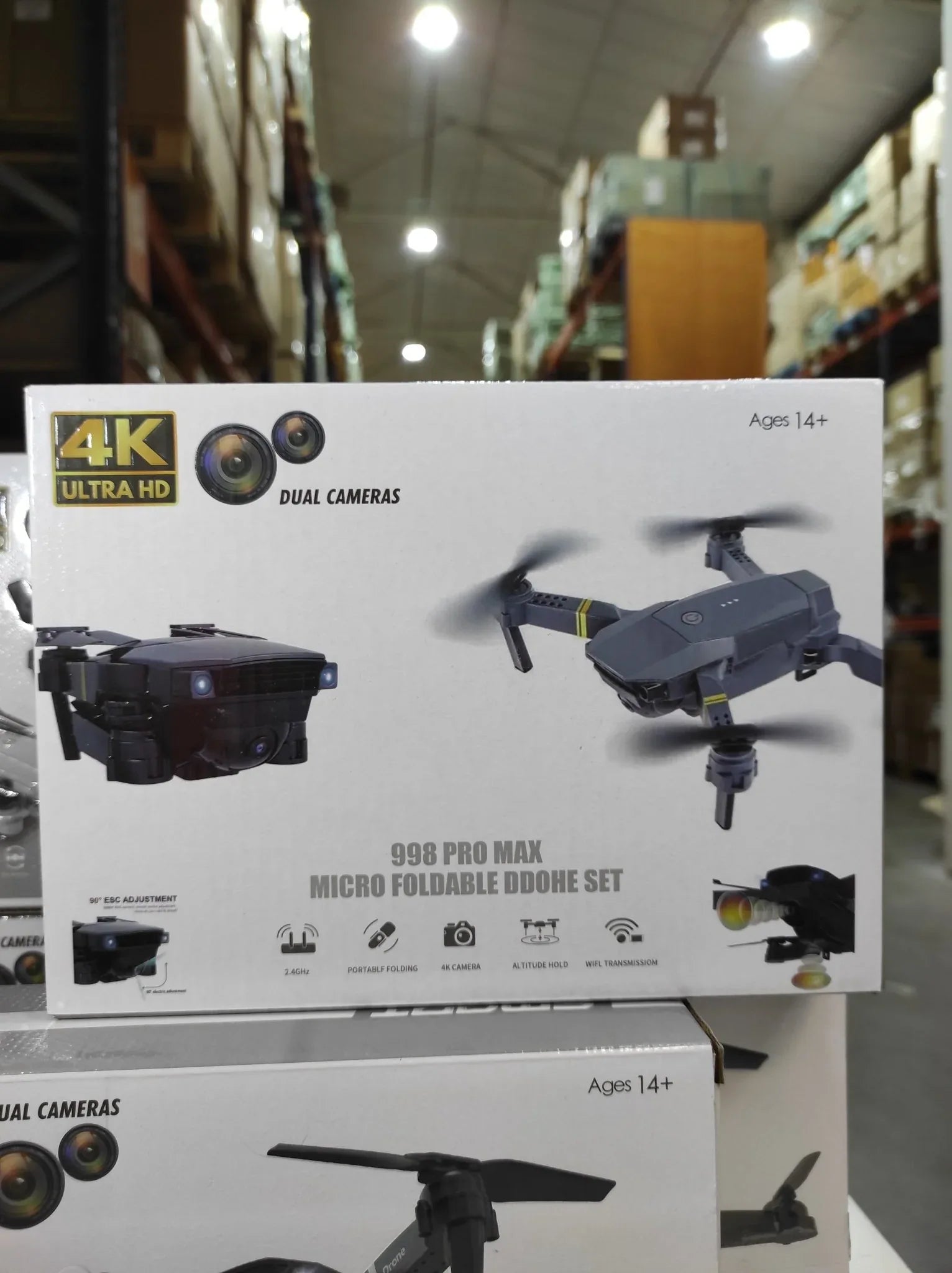 Drone 4K Cam + Pack Case - Rios Future Shop