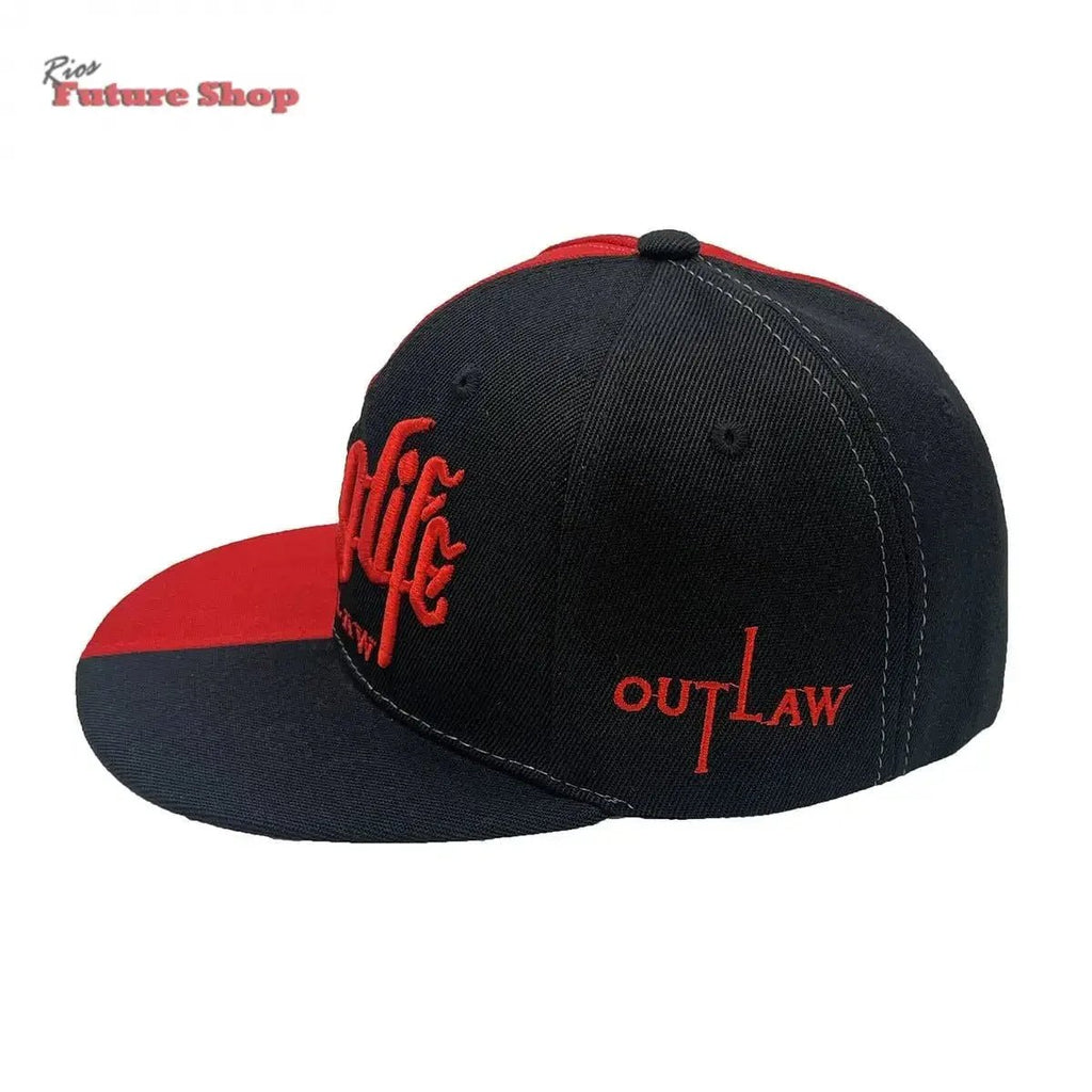 Embroidered Letters Two Colors Street Hip Hop Hat Outdoor (USA) - Rios Future Shop