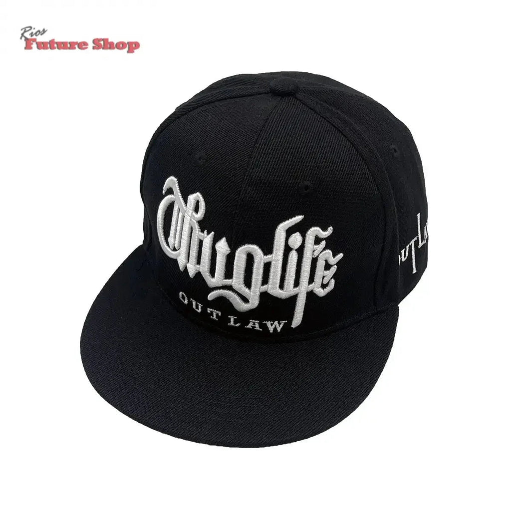 Embroidered Letters Two Colors Street Hip Hop Hat Outdoor (USA) - Rios Future Shop