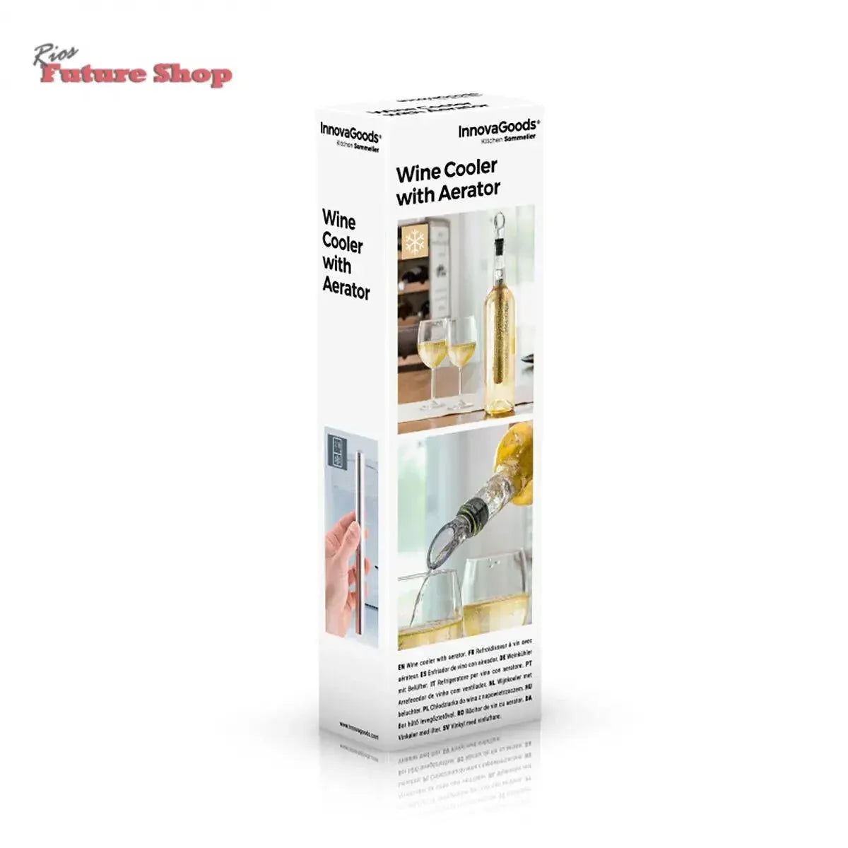 Enfriador de Vino con Aireador InnovaGoods - Rios Future Shop