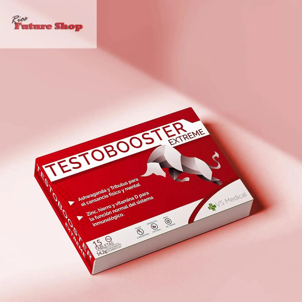 Extreme Testosterona Booster - Unleash Your Inner Strength with Powerful Energy & Vitality Support - Rios Future Shop