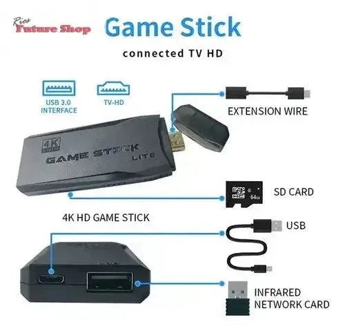Game Stick 4K – Retro Gaming en Alta Definición - Rios Future Shop