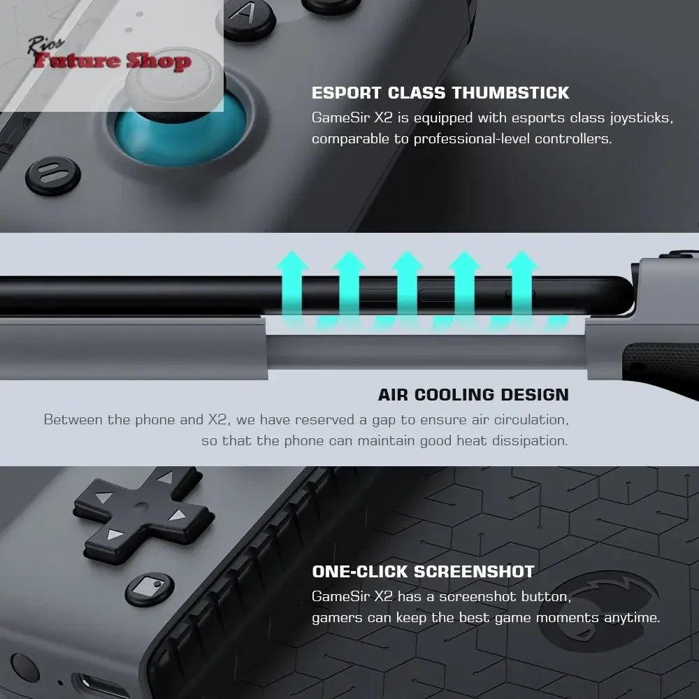 GameSir X2 Retro Handheld Gamepad - Your Ultimate Mobile Gaming Companion - Rios Future Shop