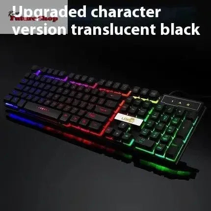 Gaming Keyboard with Glowing USB Cable - Rios Future Shop