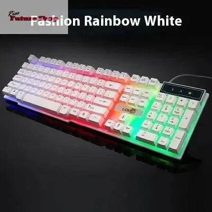 Gaming Keyboard with Glowing USB Cable - Rios Future Shop
