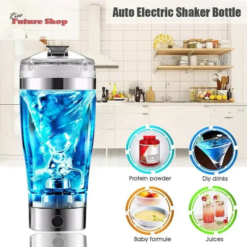 Garrafa de shake Leite Café Liquidificador Proteinas - Rios Future Shop