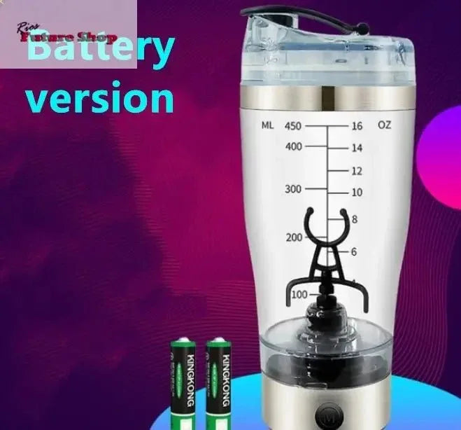 Garrafa de shake Leite Café Liquidificador Proteinas - Rios Future Shop