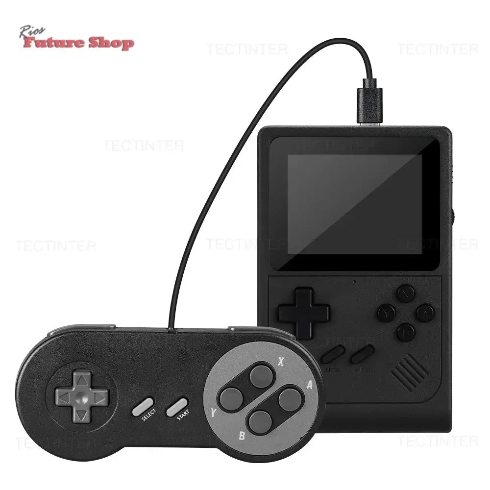 GB300 Portable Handheld Game Player 3.0 inch Screen TV Video Game Console AV Output Retro Game Console Built-in 8G 6000+ Games - Rios Future Shop