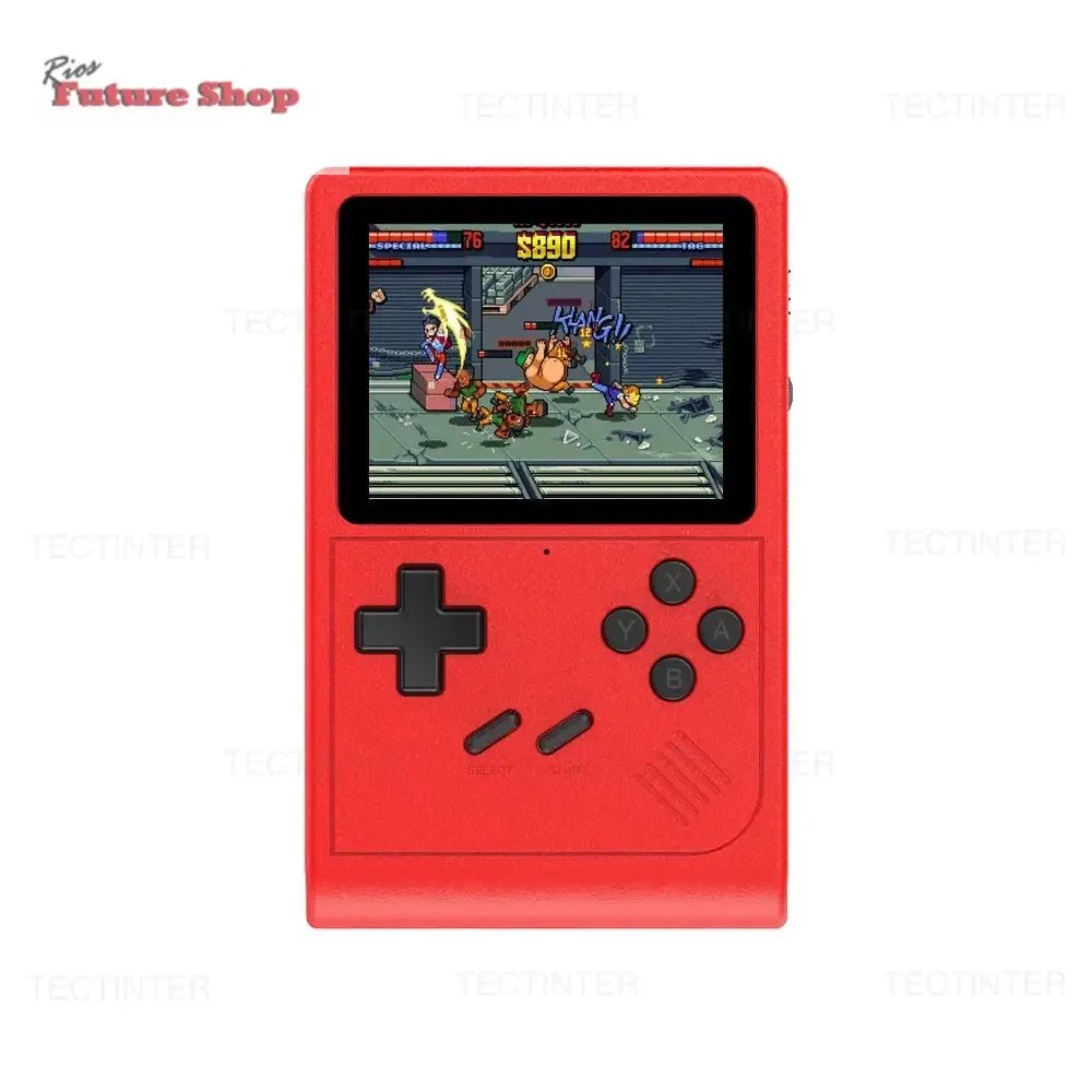 GB300 Portable Handheld Game Player 3.0 inch Screen TV Video Game Console AV Output Retro Game Console Built-in 8G 6000+ Games - Rios Future Shop