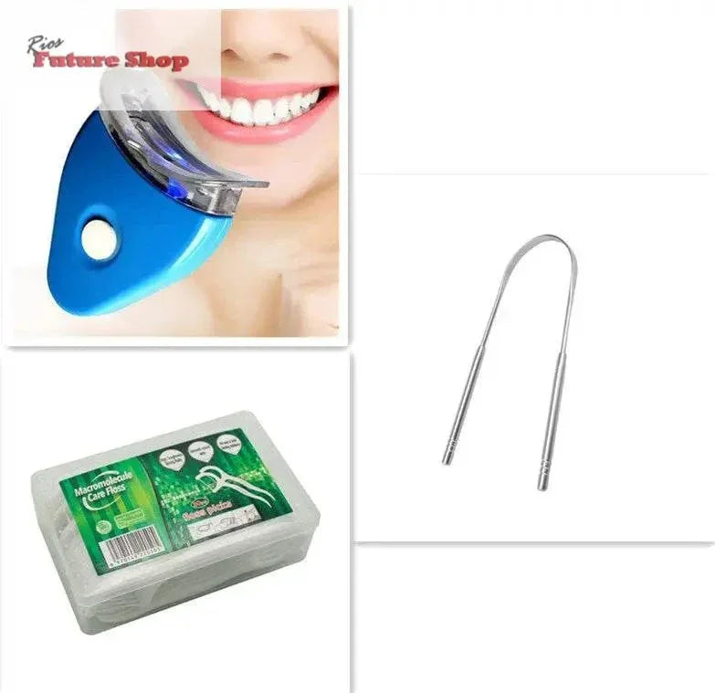 Gel Oral Dentes Clareamento Dental Clareador Clareamento Dental LED - Rios Future Shop