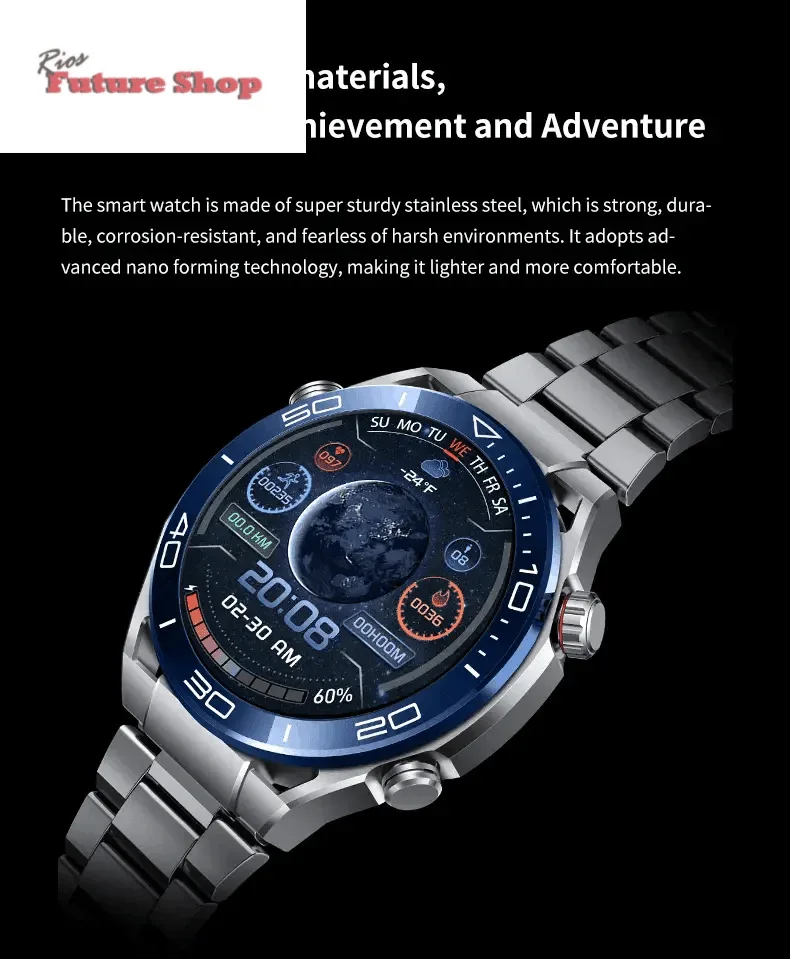 GS ultimate full touch screen smartwatch - Rios Future Shop