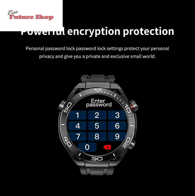 GS ultimate full touch screen smartwatch - Rios Future Shop