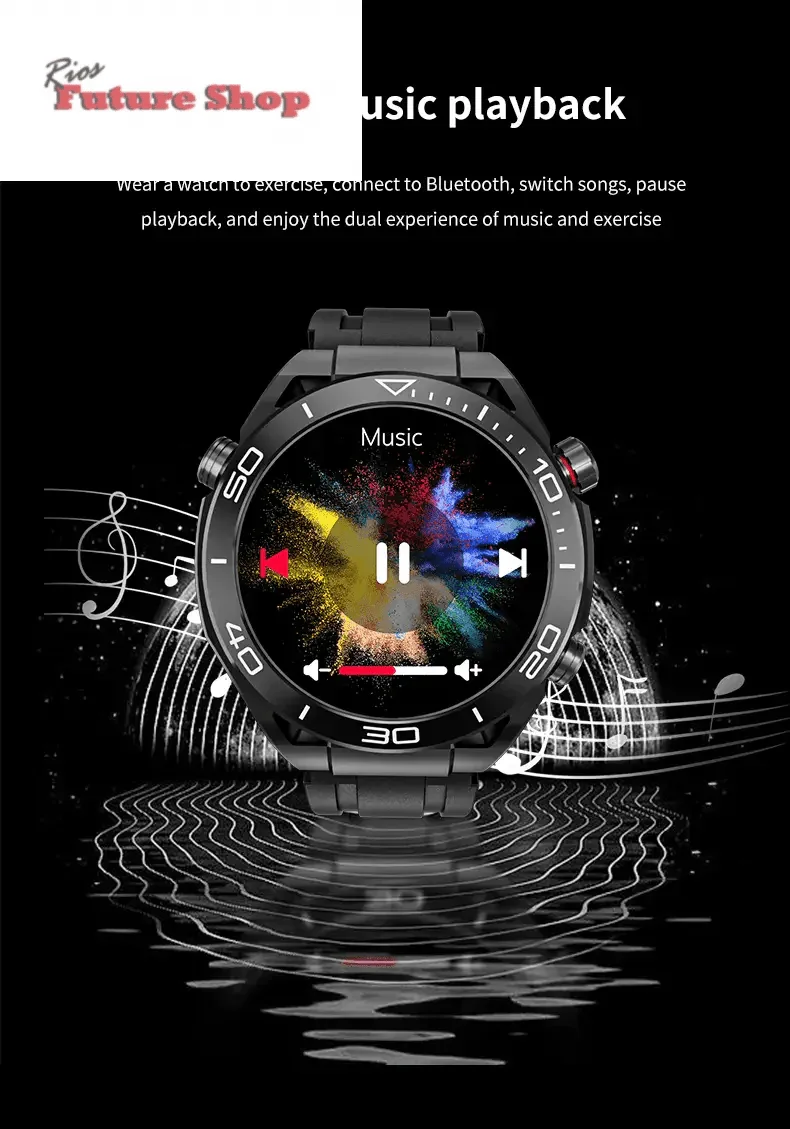 GS ultimate full touch screen smartwatch - Rios Future Shop