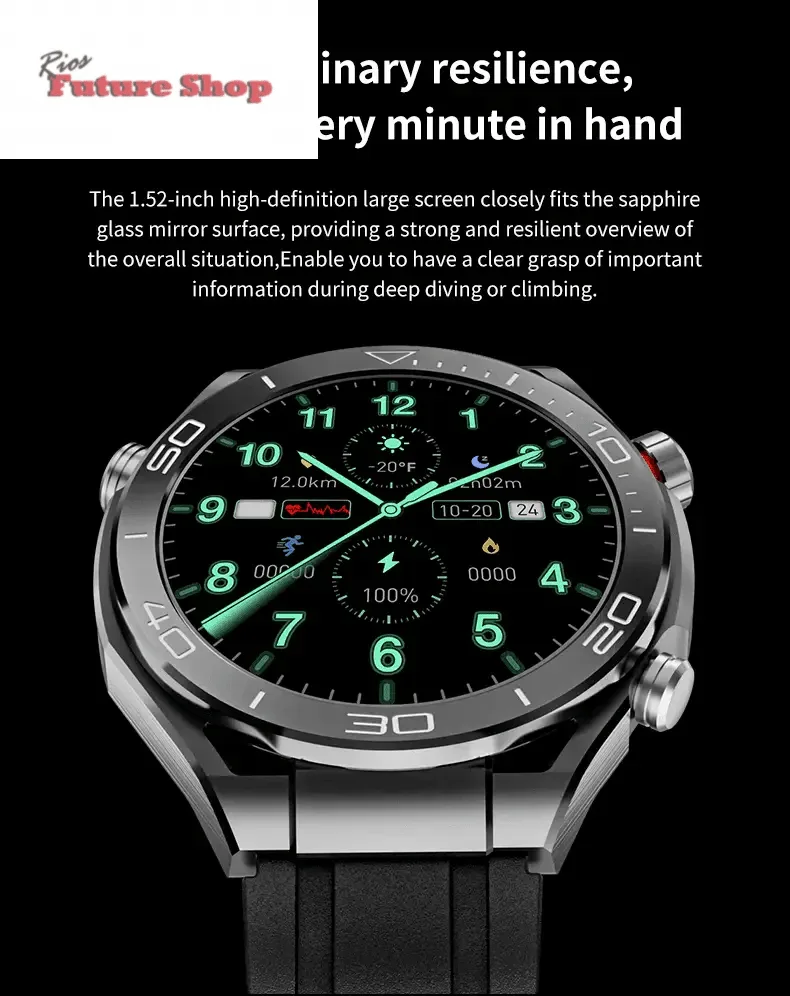 GS ultimate full touch screen smartwatch - Rios Future Shop