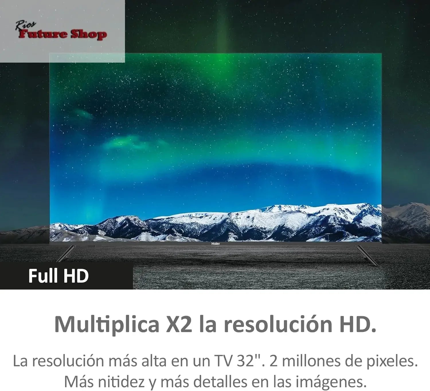 Haier Full HD Direct LED TV - Stunning Clarity, Immersive Experience - Rios Future Shop