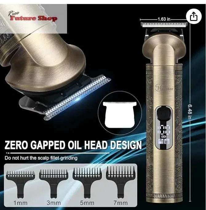 Hatteker Máquina de cortar cabelo e barba - Rios Future Shop